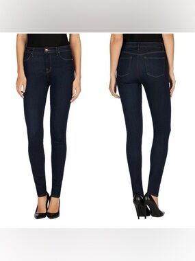 NEW J BRAND Maria Dark Blue Women’s Skinny Jeans Denim High-Rise Waist Size 27